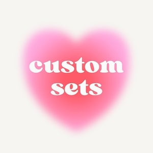Custom Set Gel Press On Nails: Premium Quality, Handpainted