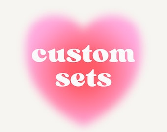Custom Set - Mixed Nails - Custom Nails - Custom Order Nail Set - Fake Nails