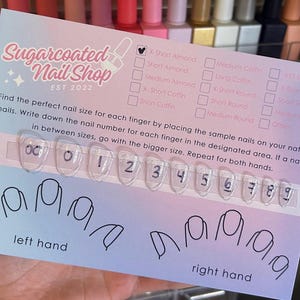 Sizing Kit - Sugarcoated Nail Shop image 1