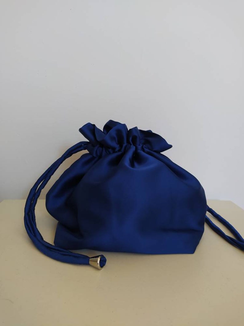 Borsa a Sacchetto con base Blu Royal