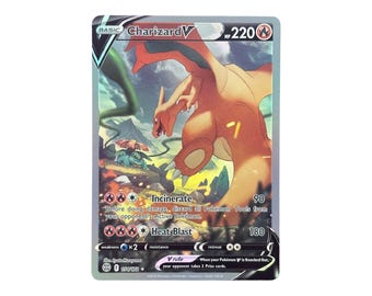 Charizard V 154/172 Alternative Full Art Brillant Stars Charizard V 154/172 Alternative Full Art Brillant Stars