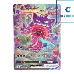 Gengar VMAX 271/264 Alt Art Fusion Strike (High Quality Proxy)