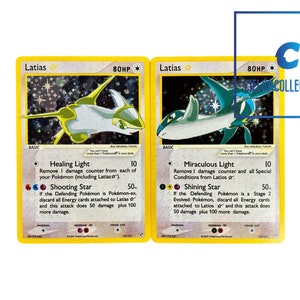 Erreur latias et latios Pokémon Gold Star (proxy haute qualité)
