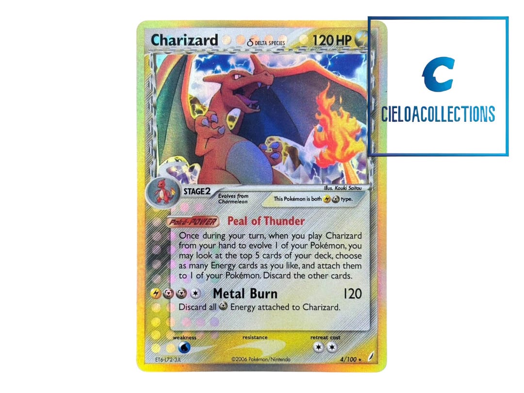 BGS 9.5 Pokemon Obsidian Flames Holo Double Rare Charizard