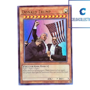Trump Yugioh-kaart (hoge kwaliteit)