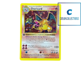 ポケモンカードゲーム Pokmon TCG BaseSet 1st Edition Charizard First Edition Base Set Shining Charizard Holographic Pokémon