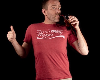 Enjoy Wasps screen printed T-shirt