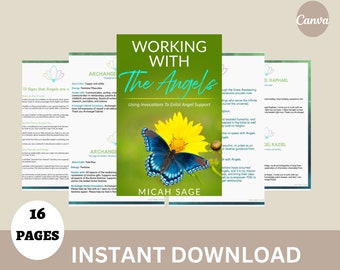 Working With The Angels: Using Invocations To Enlist Angel Support |Downloadable eBook to Read | EPUB and PDF Files
