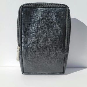Black Water Resistant Leg Bag, Carnival J&#39;ouvert Thigh Bag, Leg Bag, Hands Free Running Exercise Bag