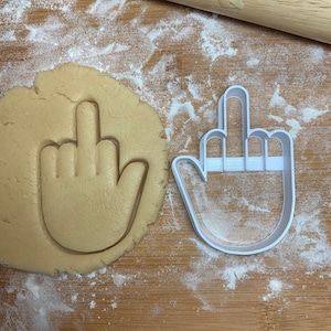 Middle Finger Cookie Cutter