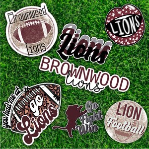 Stickers esprit d'école | Stickers Lions