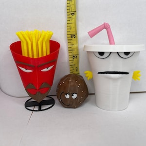 Aqua Teen Hunger Force 3D Print Miniatures