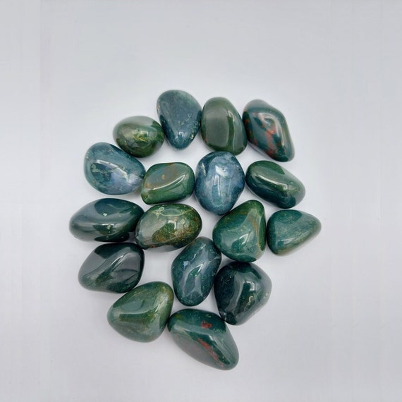 Moss Agate Tumblestones