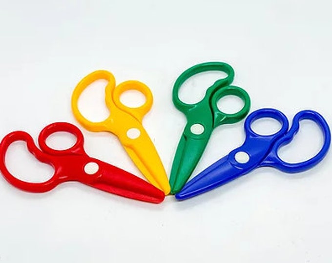 Play Dough Scissorspreschool Training Scissors plastic Scissors