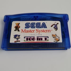 Sega master system 106 in 1 Nintendo Gameboy Advance Gba