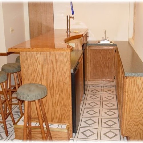 Straight Home Bar Plans Etsy