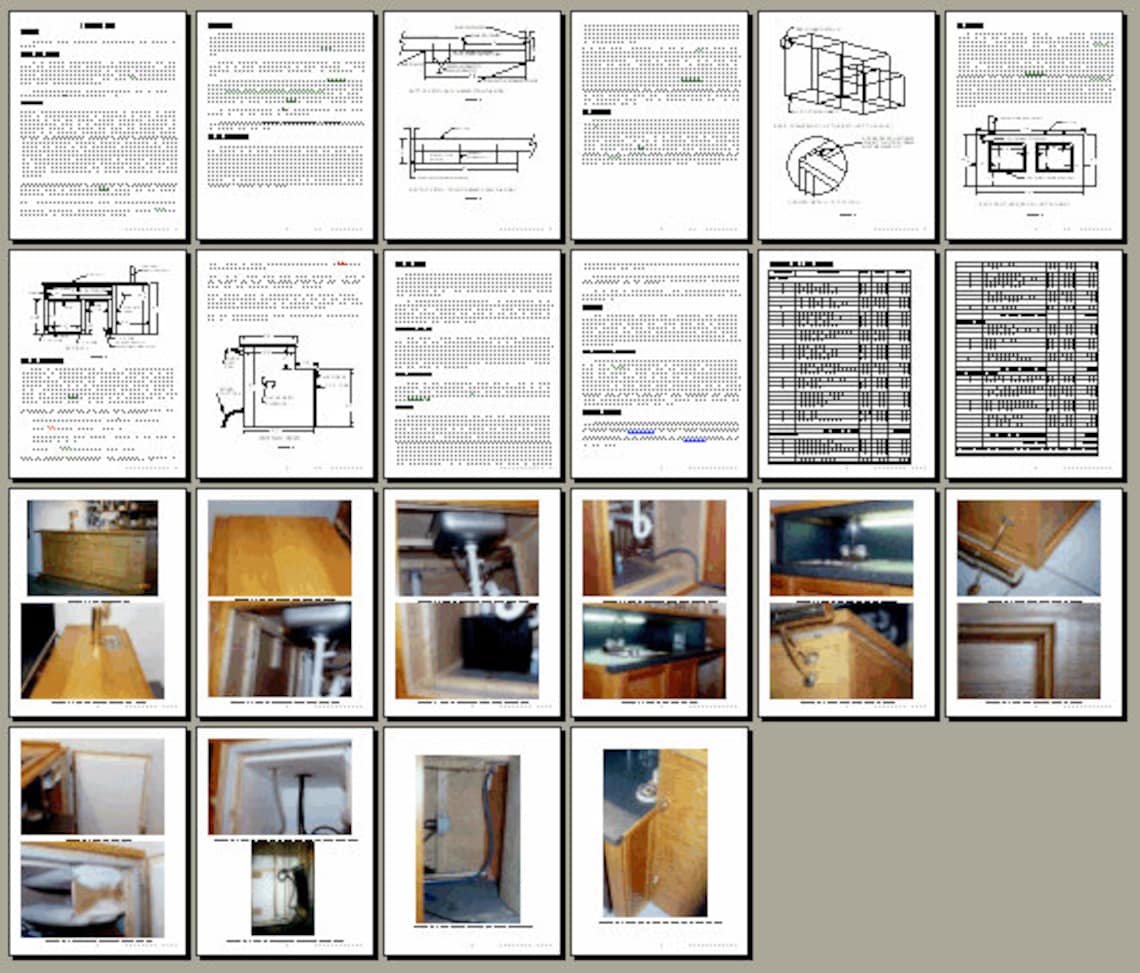 Straight Home Bar Plans Etsy