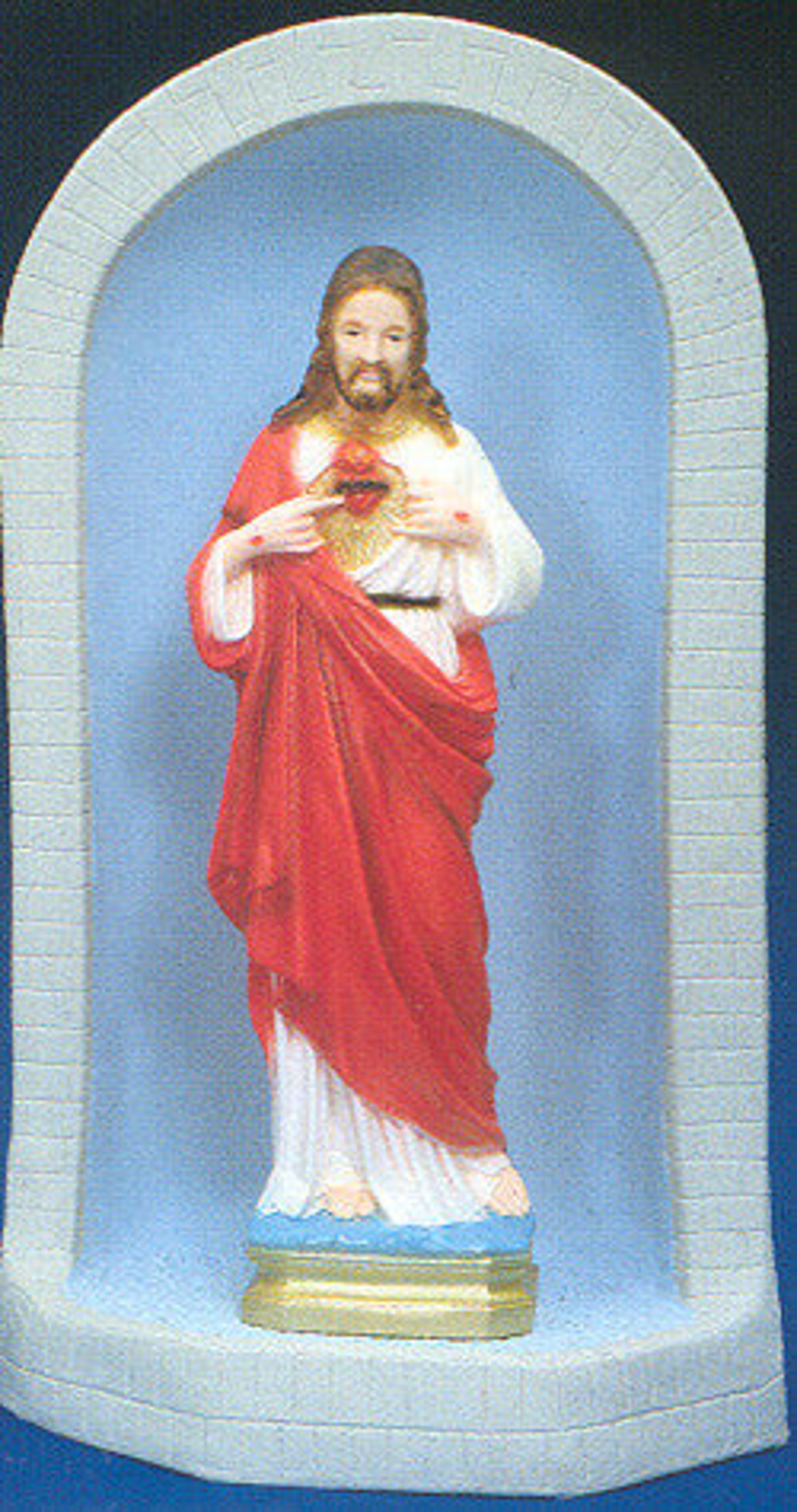 Grotto for 24 Outdoor Statues Etsy