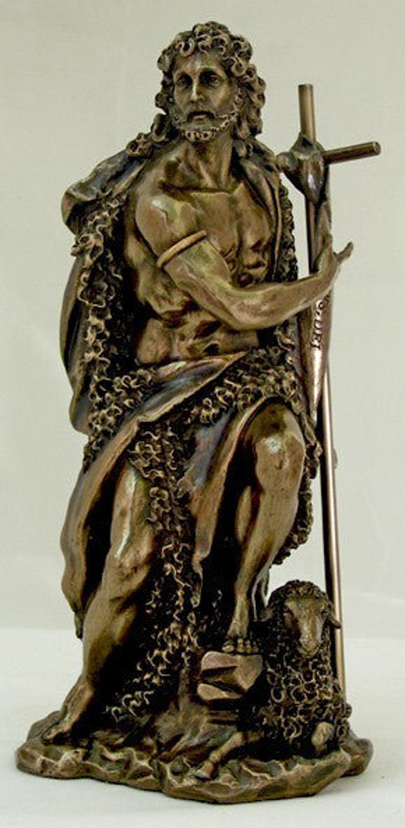St. John the Baptist 9.5 Inch Statue - Etsy
