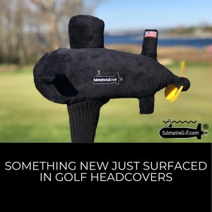 Submarine-Themed Golf Headcover!