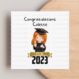 Tarjeta Graduación Personalizada, Guardería, Preescolar, Escuela Primaria, Tarjeta Graduación, Tarjeta Felicitaciones, Tarjeta Personalizada para niños