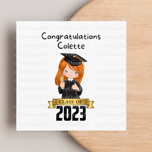 Tarjeta Graduación Personalizada, Guardería, Preescolar, Escuela Primaria, Tarjeta Graduación, Tarjeta Felicitaciones, Tarjeta Personalizada para niños
