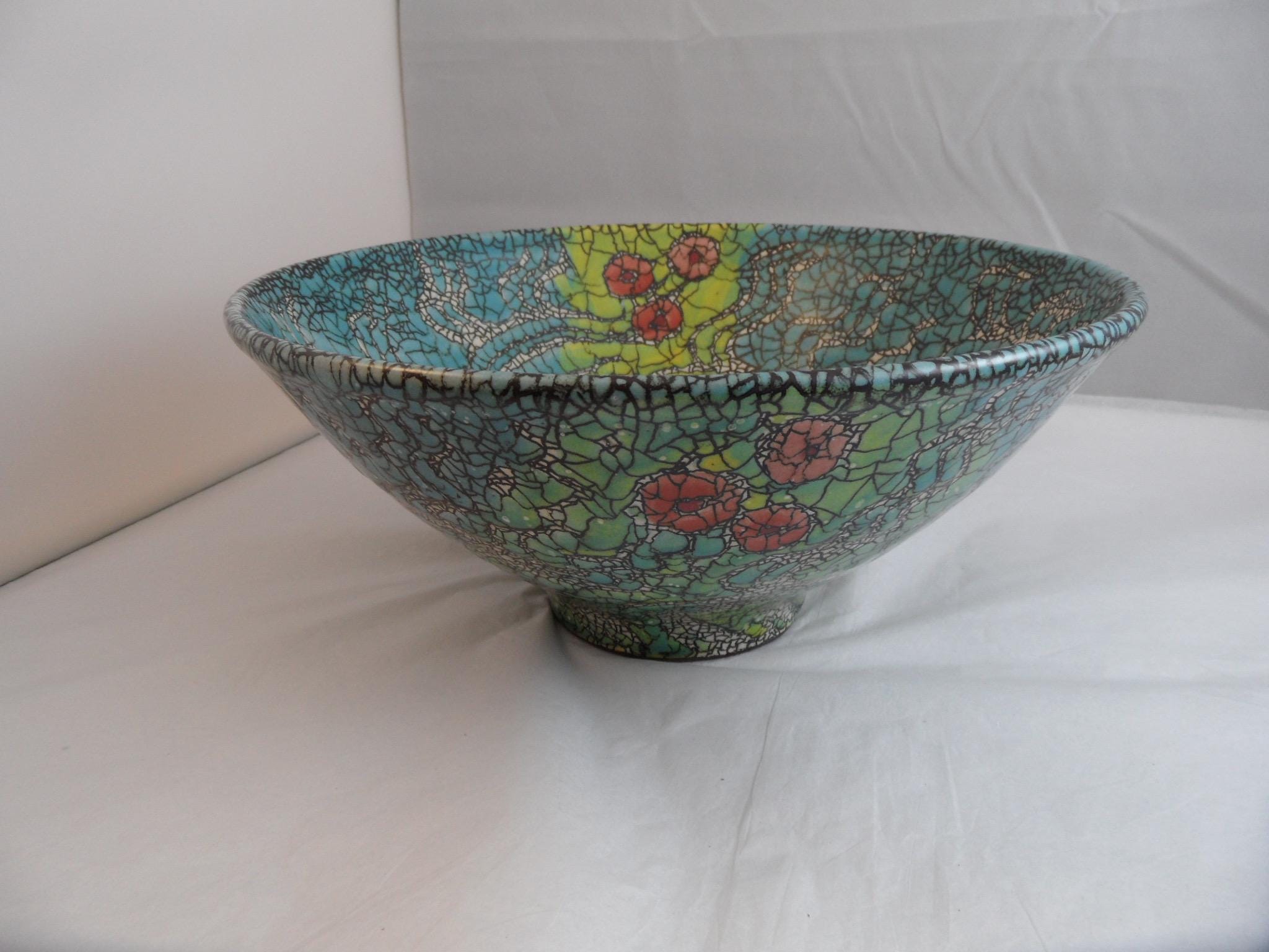 Crackle Glaze Bowl UK