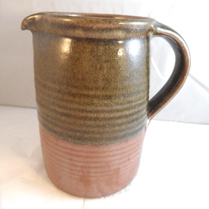 Muchelney Pottery large vintage jug