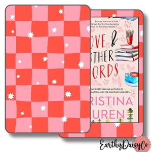 Checkered Kindle Skin, Christmas Retro Kindle Skin Decal, Retro Kindle Basic Skins, Kindle Paperwhite E-reader Skin, Vinyl Wrap For Kindle