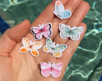 Butterfly Small Sticker Pack, Mini Sticker Pack Aesthetic, Phone Case Sticker Packs, Waterproof Tiny Sticker, Iphone Sticker, Vinyl Sticker