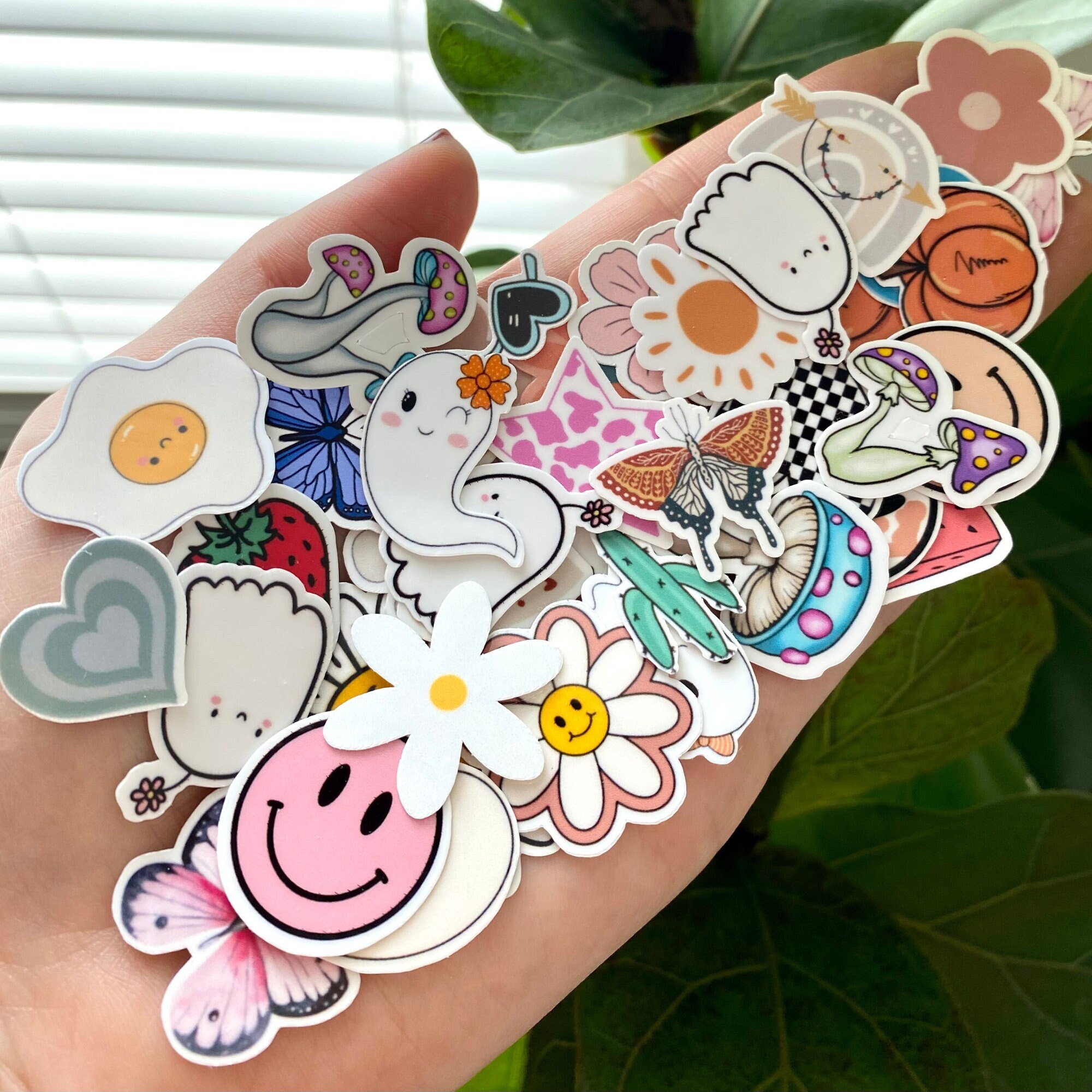 Mini Stickers Mystery Pack, Cute Small Waterproof Sticker Bundle ...