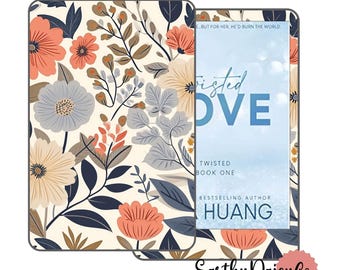 Floral Kindle Skin, Spring Retro Kindle Skin Decal, Cute Minimalist Basic Skin, Kindle Paperwhite Colorsoft Skin, Vinyl Wrap For Kindle 2024