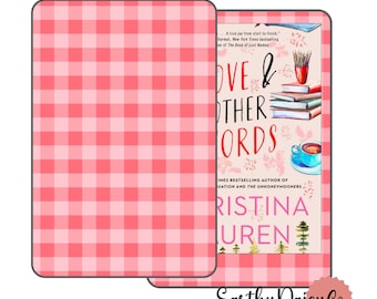 Checkered Kindle Skin, Pink Retro Kindle Skin Decal, Gingham Plaid Kindle Basic Skin, Red Kindle Paperwhite 2024 Skin, Vinyl Wrap For Kindle