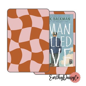 Checkered Kindle Skin, Brown Retro Kindle Skin Decal, PAstel Pink Kindle Basic Skins, Kindle Paperwhite 2024 Skin, Vinyl Wrap For Kindle