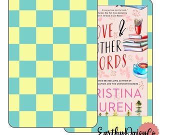 Checkered Kindle Skin, Cute Retro Kindle Skin Decal, Groovy Kindle Basic Skin, Kindle Paperwhite Skin, Vinyl Wrap For Kobo Amazon Fire Boox