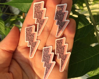 Lightning Bolt Sticker Pack, Sticker For Phone Case, Laptop Sticker, Phone Sticker, Iphone Case Sticker, Phone Case Sticker, Mini Decal