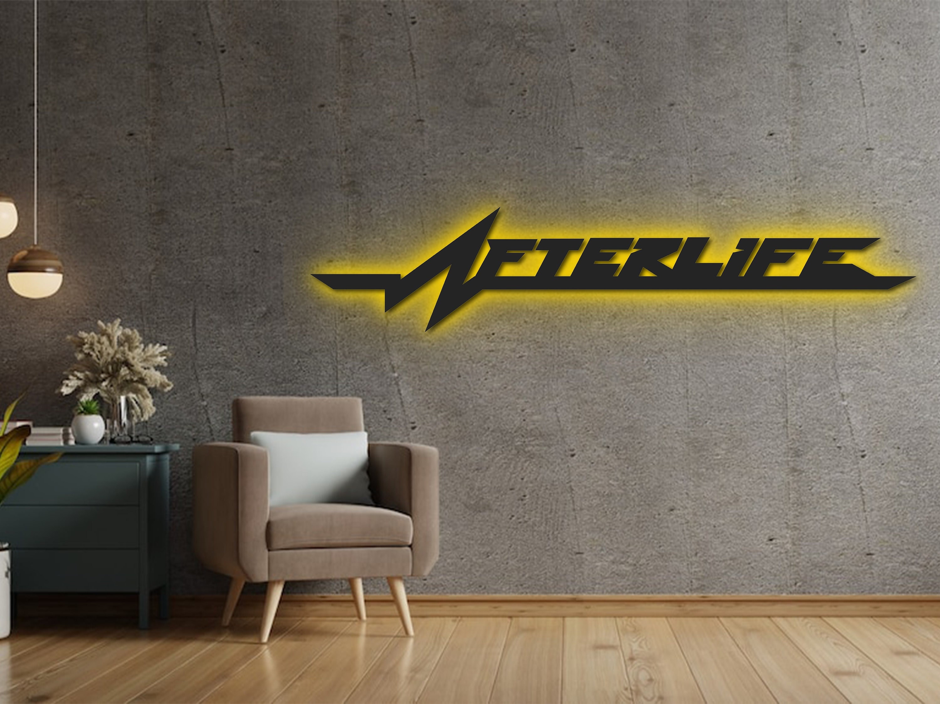 Cyberpunk Wall Decor Afterlife Cyberpunk2077 wall Art Home ...