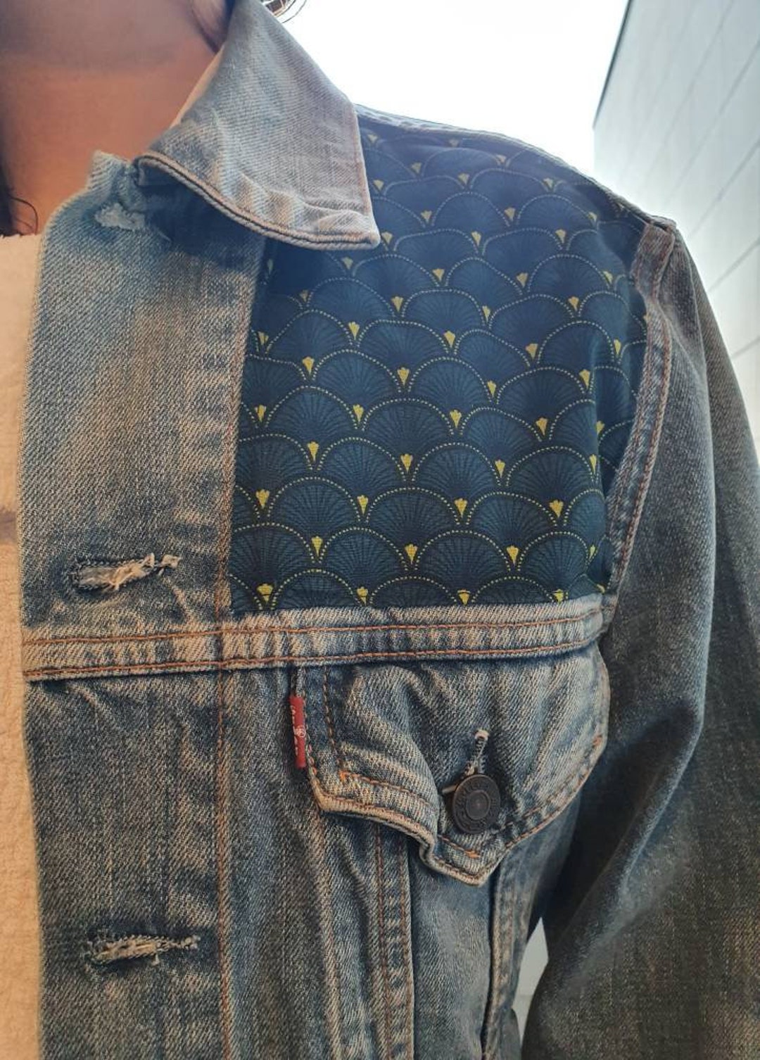 Veste En Jean Customise Femme