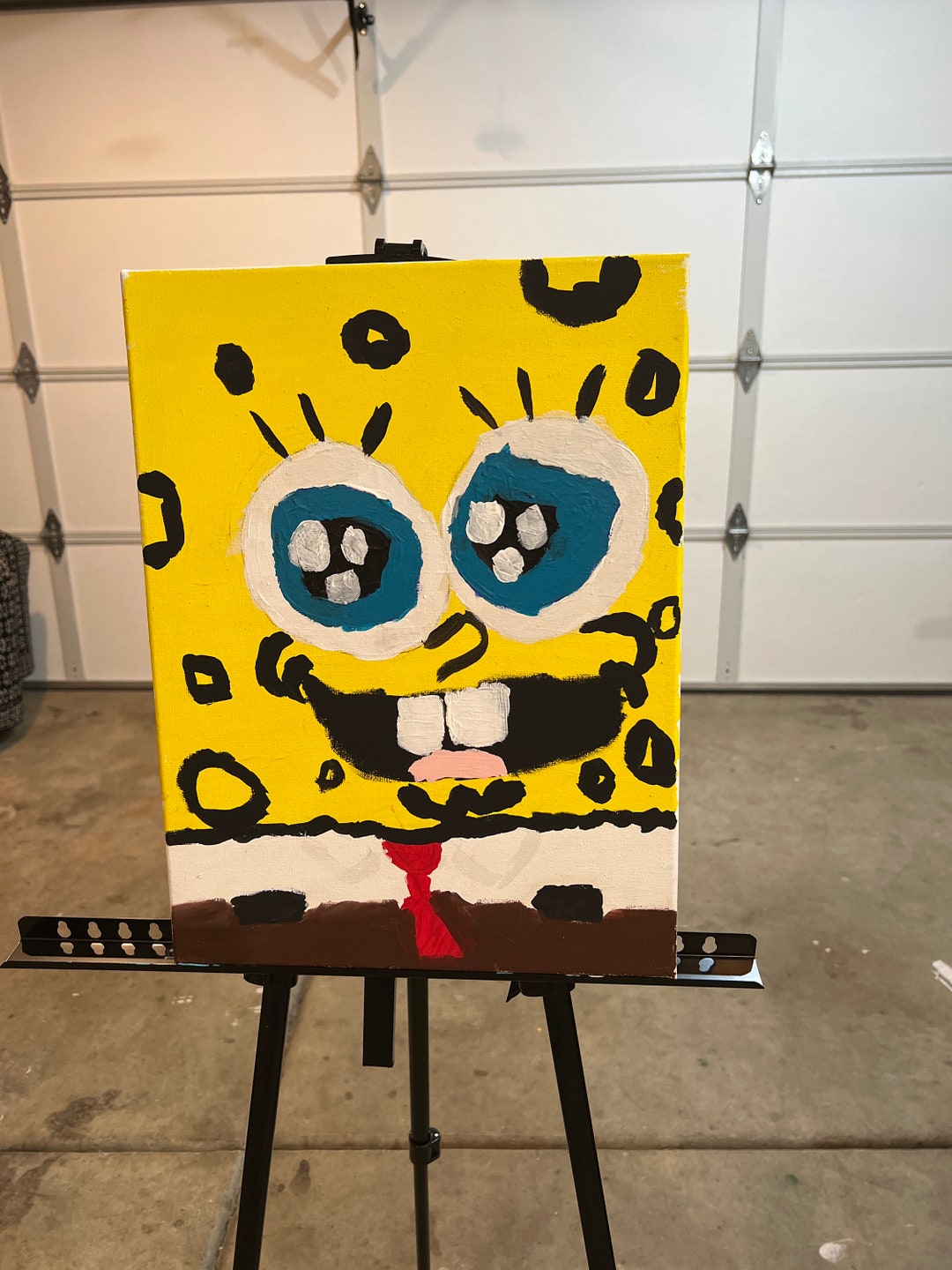 A Spongebob Painting - Etsy