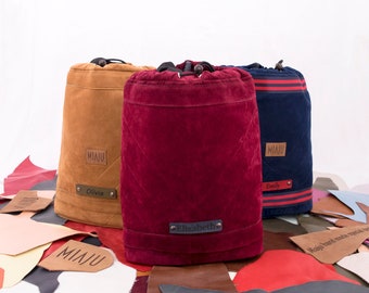velvet rucksack