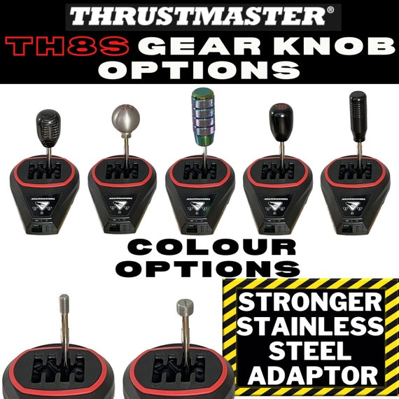 Gear Shifter Knob & Adaptor for Thrustmaster TH8S Sim Racing Mod