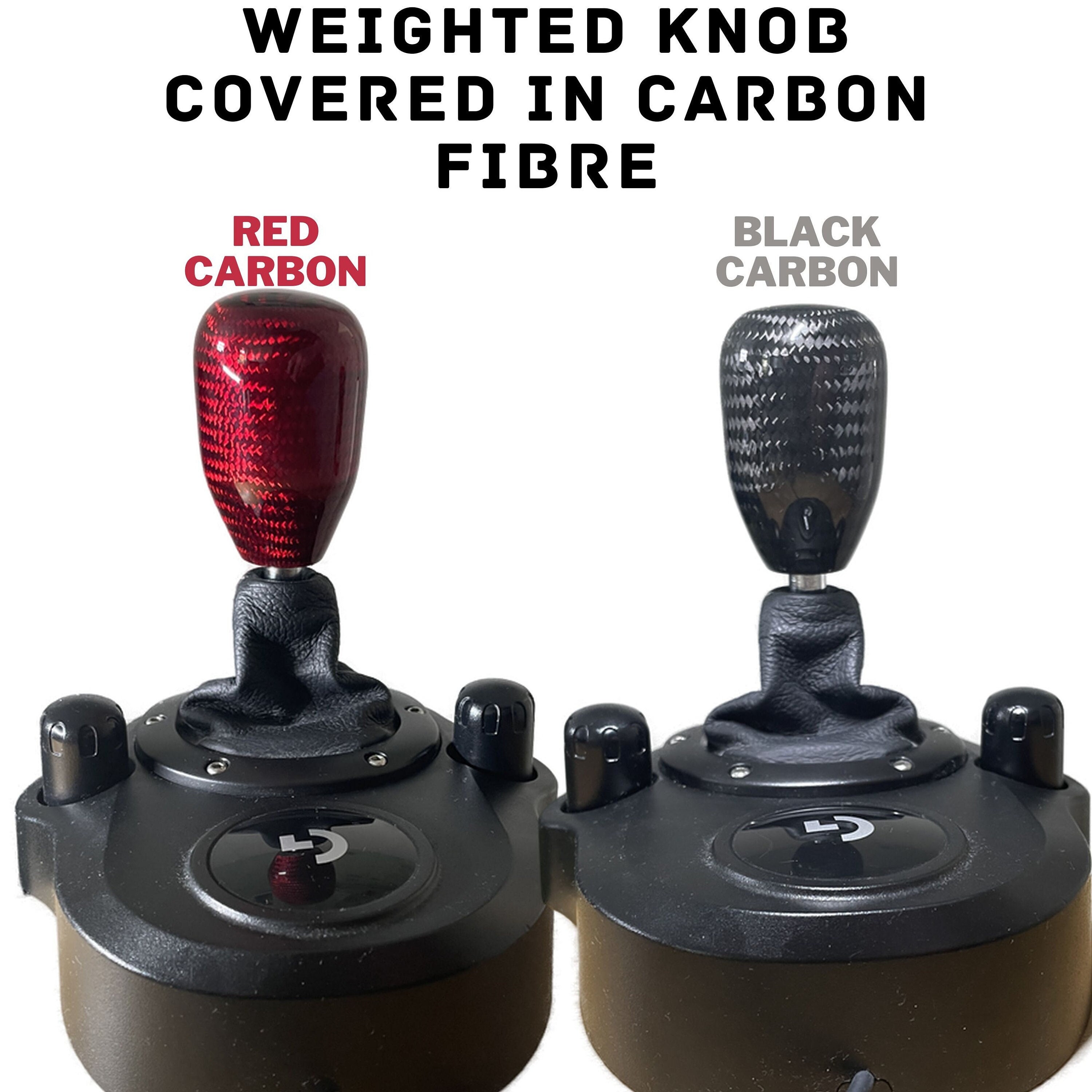 Carbon Fibre Gear Knob Logitech G27/G29/G920/G923 Gear Knob