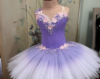 Bespoke Made to Order Professional Ombré pancake Ballet Tutu (photos are examples)