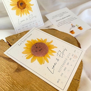 Deixe o amor crescer, papel semente para casamento, cultiva flores silvestres, lembrancinhas de papel semente para casamento, cartão de agradecimento para convidados, noiva, casamento, lembrancinhas para festa