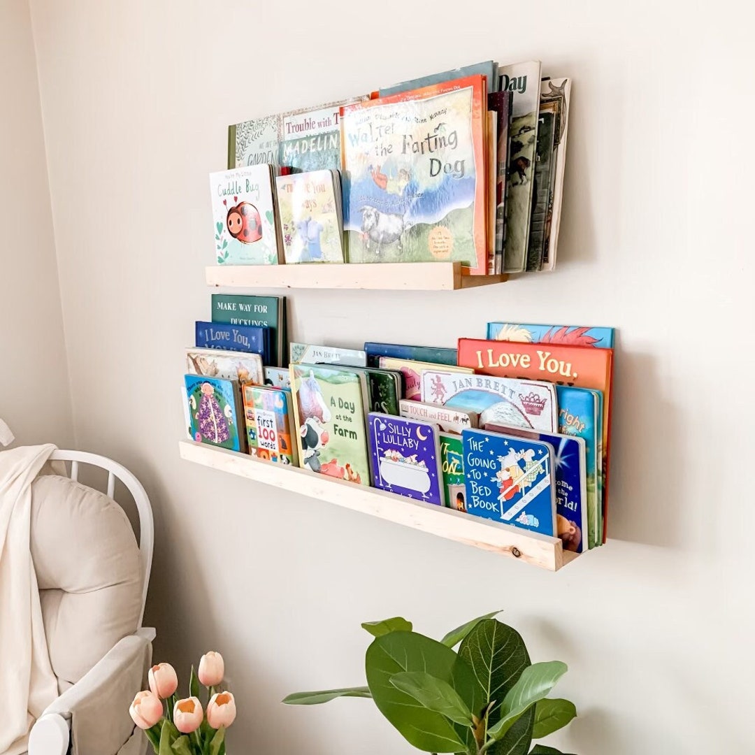 Floating Shelf Picture Ledge Book Ledge Book Shelf Rustic Floating