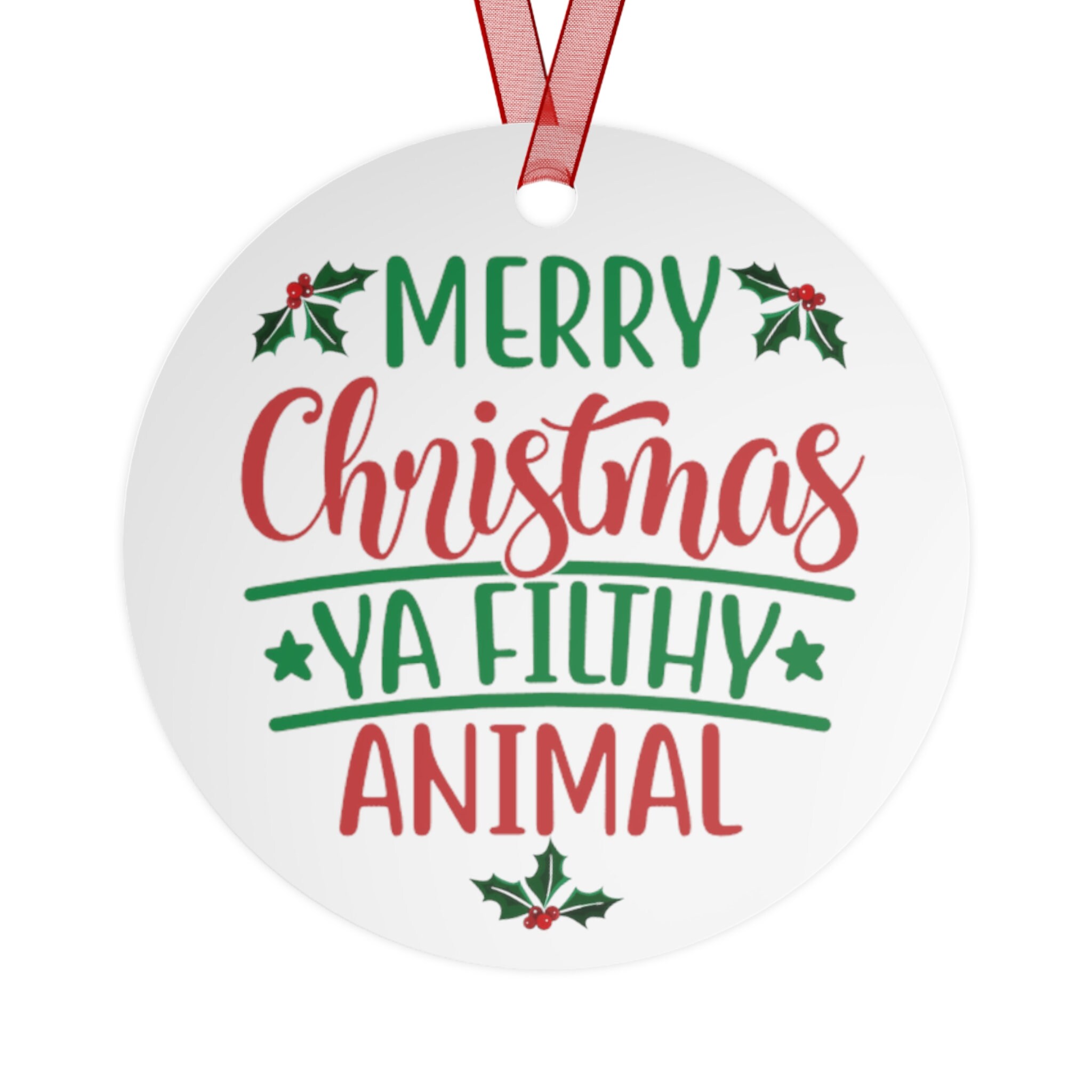 ホーム・アローン ケビン メタルクリスマスオーナメント 光沢仕上げ