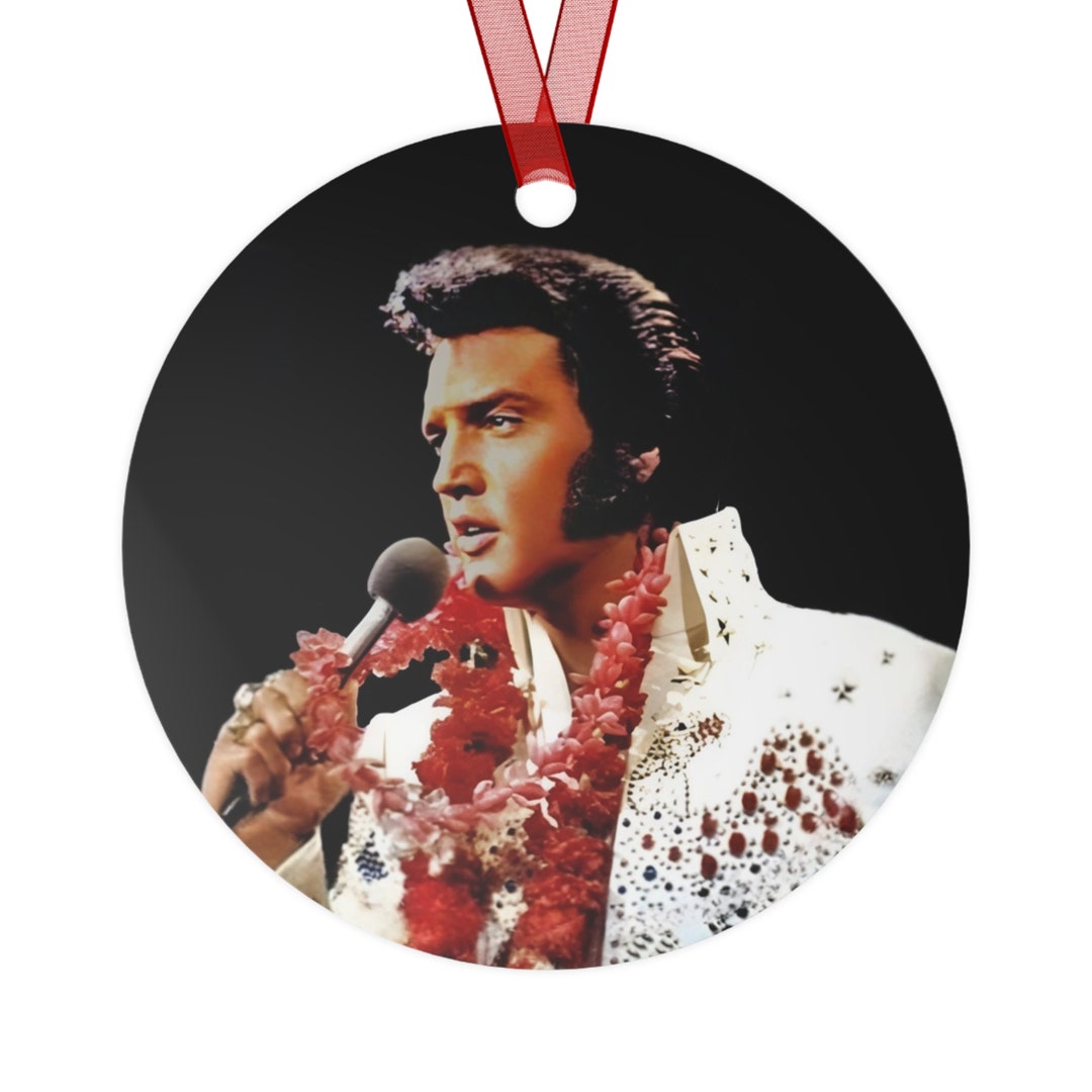 Elvis Christmas Ornament. the Most Loved and Popular Singer of All