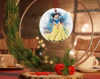 ☆希少　ディズニー　オーナメント　白雪姫　7人の小人☆クリスマス　プリンセス 白雪姫のクリスマスオーナメント。映画「白雪姫と七人の小人」の