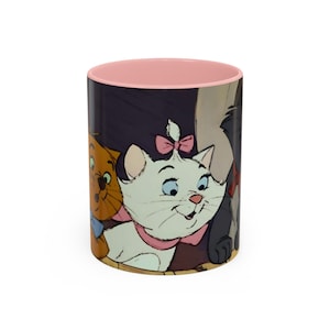 Marie,Toulouse,Berlioz kittens from Disney&#39;s movie The Aristocats coffee mug