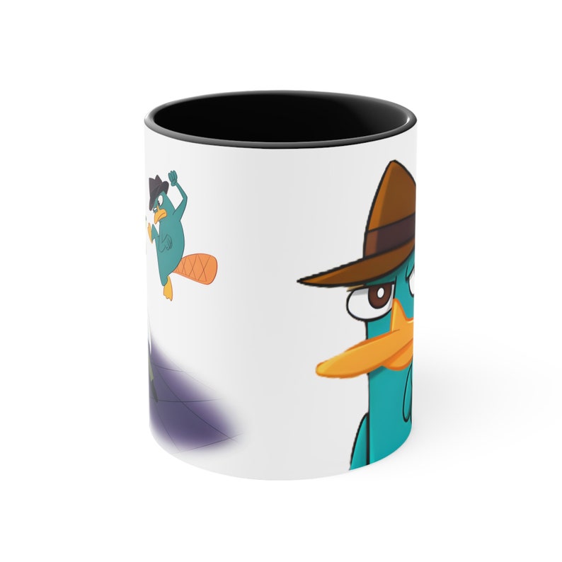 Agent P Perry the Platypus From Phineas and Ferb Coffee Mug, Disney ...